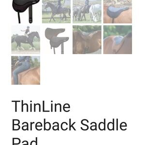 Beautiful ThinLine bareback pad. Used only once!